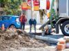 SOSAPACH Repara Fuga de Drenaje sobre Carretera Paso de Cortés
