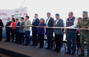 En Coronango, autoridades inauguran el Distribuidor Vial Puebla-Tlaxcala