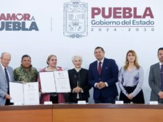 Con las Casas Carmen Serdán, la lucha revolucionaria será contra el feminicidio: Alejandro Armenta