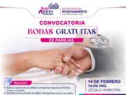 Este 14 de febrero, Bodas gratuitas en SACH