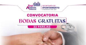 Este 14 de febrero, Bodas gratuitas en SACH