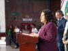 Alista Karina Pérez informe de labores