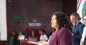Alista Karina Pérez informe de labores