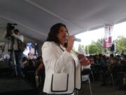 Karina Pérez rinde informe legislativo