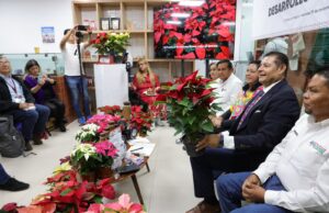 Gobierno de Puebla potencia producción de Nochebuena y consolida a Atlixco como líder nacional