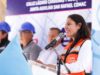 Avanza Lupita Cuautle infraestructura hidráulica para familias de San Rafael Comac