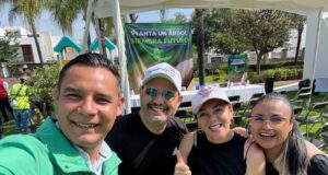 Impulsan reforestación en Cascatta Azul