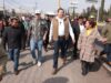 Supervisa Alejandro Armenta pavimentación en bulevar Atlixco
