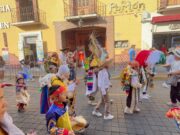 San Pedro Cholula de fiesta con carnaval