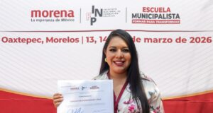 Tonantzin Fernández participa en la Escuela Municipalista de Morena