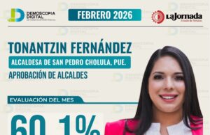 Tonantzin Fernández, alcaldesa mejor evaluada