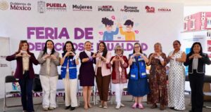 Tonantzin Fernández presente en Feria de Derechos e Igualdad