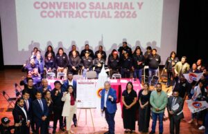 Anuncian Tonantzin Fernández y Leobardo Soto aumento salarial para trabajadores sindicalizados