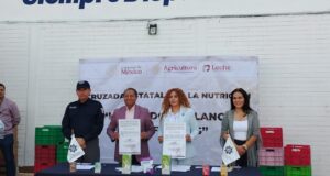 Programa de Leche para el Bienestar beneficia a las familias de 3 mil 800 Policías Auxiliares de Puebla.