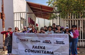 Impulsan Faena Comunitaria en Casa del Abue