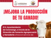 En Coronango, ofrecen herramienta para inseminación artificial