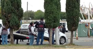 Aparatoso choque en la Puebla–Atlixco involucra a tres unidades; deja un lesionado