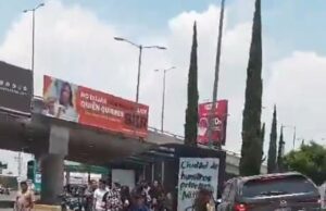 Exceso de velocidad desata fuerte choque en la Atlixcáyotl.