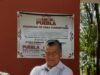 Ray Cuautli inaugura obra comunitaria en bachillerato de Cholula