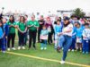 Lupita Cuautle encabezó la inauguración del Torneo Infantil “Copa San Andrés”