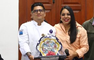 Tonantzin Fernández reconoce a chef Eduardo Luna