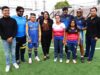 Topos Puebla convive con jugadores del Mundialito Social