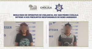 Detienen a dos presuntos ladrones en SPC