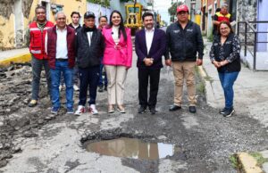 Avanza modernización en SPC, con pavimentación de la 10 oriente