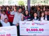 Mil 400 mujeres reciben respaldo de Lupita Cuautle
