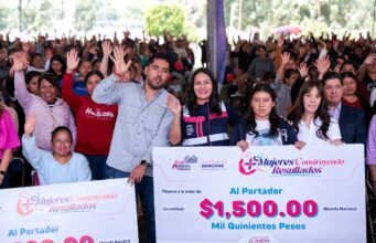 Mil 400 mujeres reciben respaldo de Lupita Cuautle