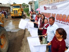 Tonantzin Fernández arranca acciones de infraestructura