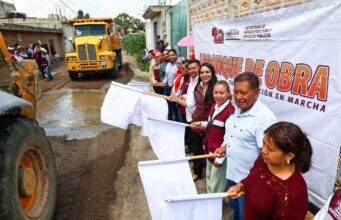 Tonantzin Fernández arranca acciones de infraestructura