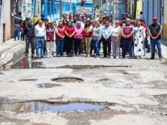 Tonantzin Fernández rehabilitará la calle 13 poniente en Xixitla