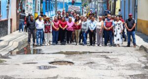 Tonantzin Fernández rehabilitará la calle 13 poniente en Xixitla