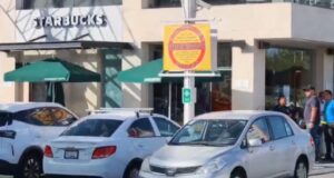 Balacera en Plaza Mazarik deja daños materiales y susto