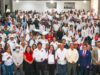 Cumple Tonantzin Fernández con base trabajadora