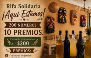 Restaurante Tetelih anuncia rifa solidaria