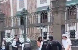 Atrapan a presuntos ladrones en atrio Catedral