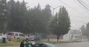 Zona metropolitana bajo el agua